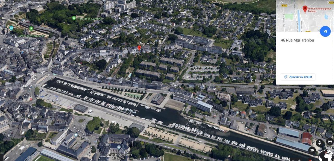 Du Mann Petite Maison Jardin A 100M Du Port De Vannes Avec Parking Luaran gambar